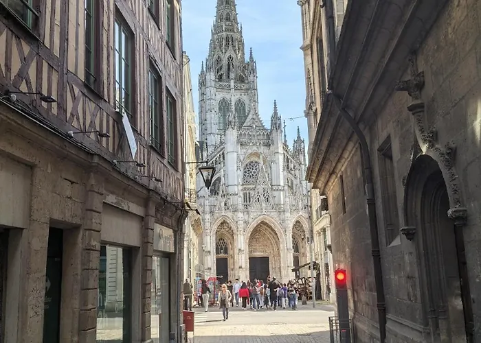 Apartment Le Perchoir - Vue Imprenable - Hypercentre Rouen